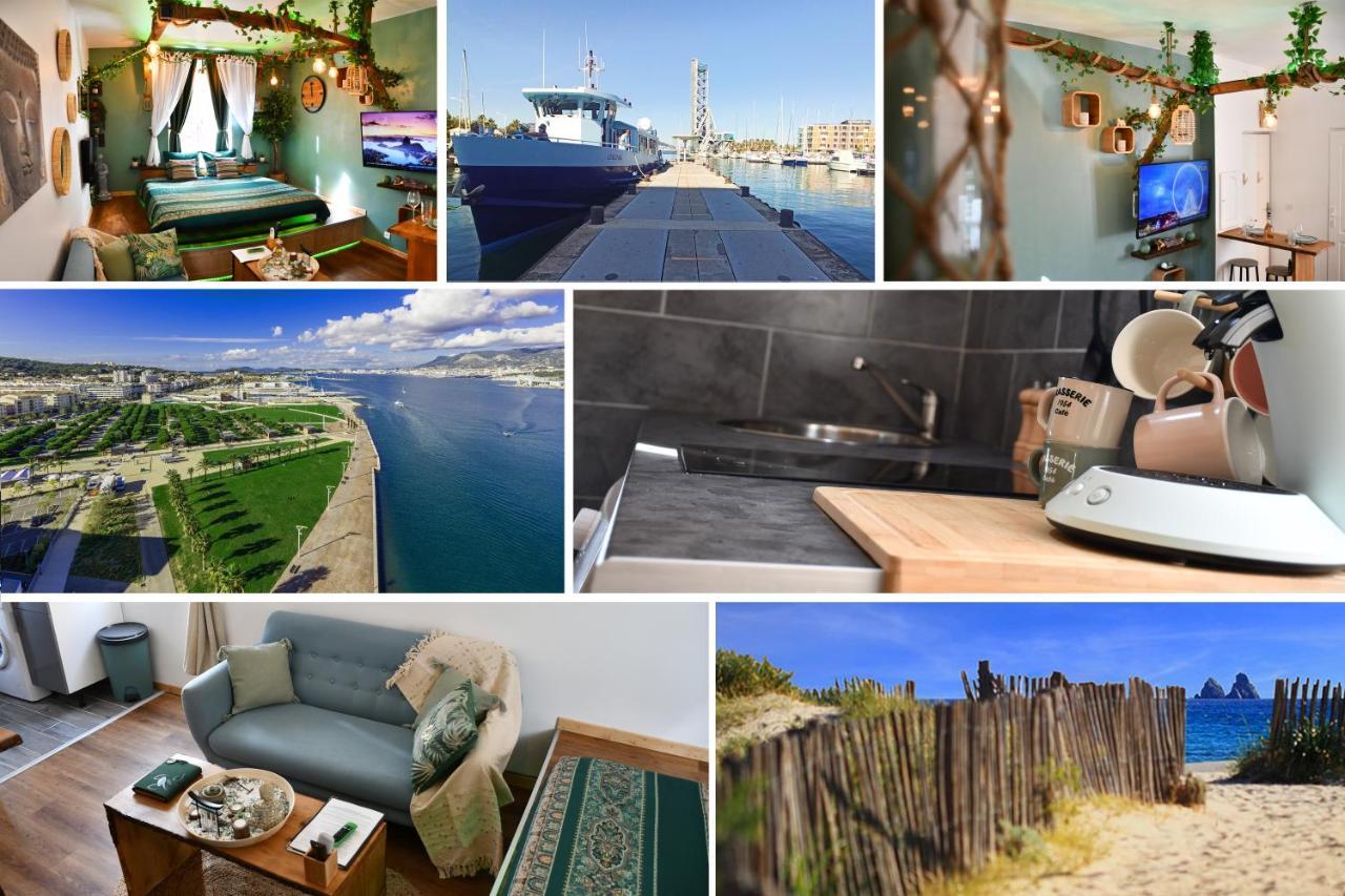 Le Patio H24,Cosy,Port,Plage,Wifi,Netflix Ла-Сейн-сюр-Мер Экстерьер фото